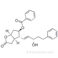 2H-cyclopenta [b] furan-2-one, 5- (benzoyloxy) hexahydro-4 - [(1E, 3S) -3-hydroxy-5-phényl-1-pentényl] -, (57193050,3aR, 4R, 5R , 6aS) - CAS 55444-68-3